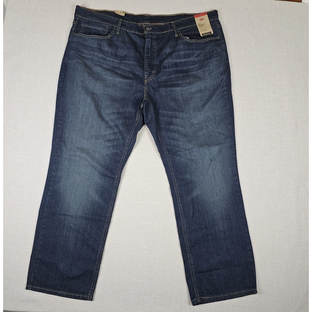 Levi's 541 Athletic Fit Denim Jeans Mens 44 x 30 Blue Medium Wash  NWT